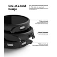thumbnail image 4 of Ringke Slim Case Compatible with Galaxy Watch 4 40mm (2 Pack) - Clear & Black, 4 of 10