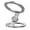 Silver#723-113, variant on Double-Sided 360° Phone Grip Holder Metal Ring Stand with Kickstand Compatible for Desk Gym Travel