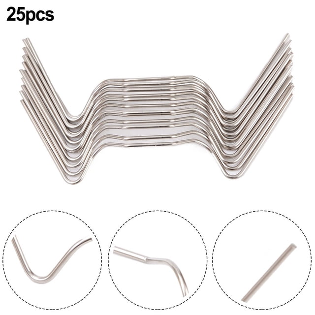Clip de Vitrage pour Serre, 25 Pcs Clips en Acier Inoxydable Type W Clips à Ressort pour Feuilles Clips de Fixation pour Serre Feuilles de Tôle à Double Hall