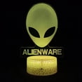 thumbnail image 3 of Lámpara decorativa de anime Aliens Ware de Night Light 3D Illusion con USB, 3 of 3