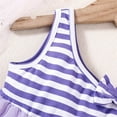 thumbnail image 5 of Baby Girl Dress Cute Striped Spaghetti Strap Summer Dress Floral Sundress Clothes Outfit Kids Sundress,Size 2 Years-3 Years, 5 of 5