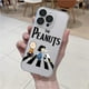 thumbnail image 3 of Funda de teléfono transparente de dibujos animados s-snoopy para iPhone 15, 13, 14, 12, 11 Pro MAX, XR, X, SE, XS, 14 Mini, 3 of 5