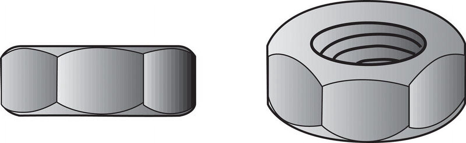 Hillman Group RSC 54161 1-8 in. USS Zinc Plated Coarse Thread Fin Hex Nuts