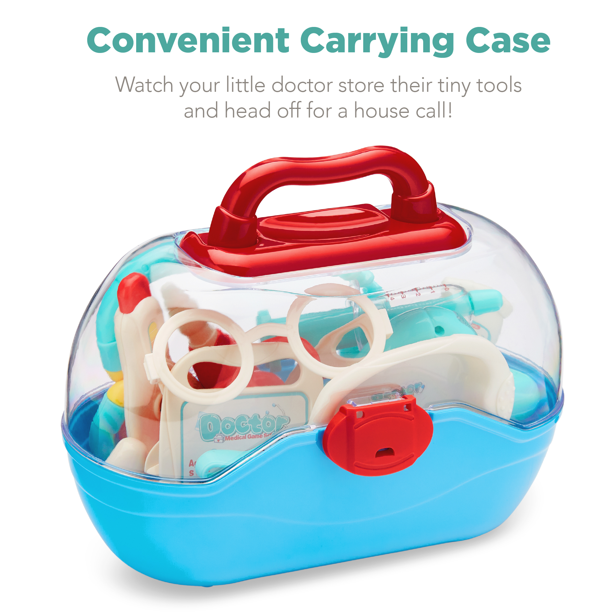 Best Choice Products Doctor Outfit Play Set with 18 Accessories photo 6