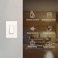 thumbnail image 2 of Kasa Smart Light Switch HS200-LA, Single Pole,Neutral Wire Required, 2.4GHz Wi-Fi Light Switch Compatible with Alexa and Google Home, UL Certified, No Hub Required, Light Almond, 2 of 8