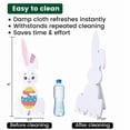 thumbnail image 7 of 2 Pcs 16" Wood Rabbit Cutouts for Painting, Unfinished Wooden Decor Kit for Adults, 7 of 7