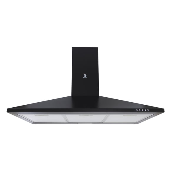 Campana SUPRA CM-90-BLACK de pared 90 cm Negro
