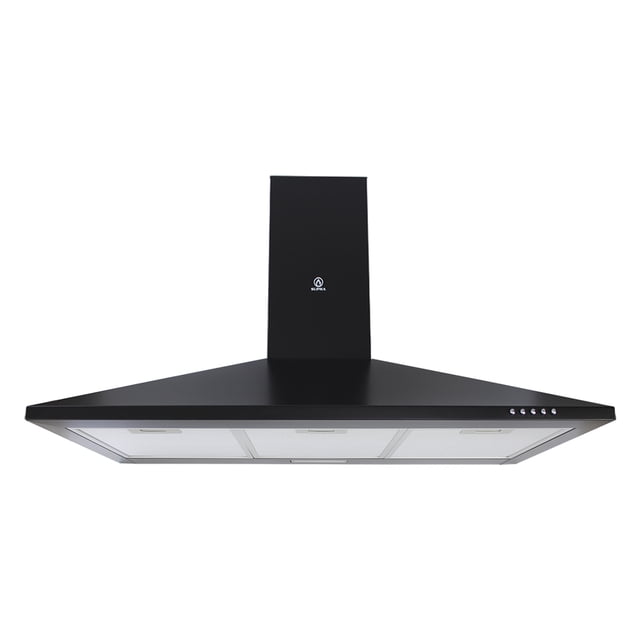 Campana SUPRA CM-90-BLACK de pared 90 cm Negro