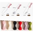thumbnail image 2 of LANFENG Bowknot Ceramics Handle Kitchen Stainless Steel Silverware Tableware Flatware Cutlery Set Steak Knife Fork Spoon Teaspoon, 2 of 11
