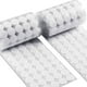 thumbnail image 1 of Cintas redondas autoadhesivas Hook and Loop Dots de 10mm | Juego de 250 pares | Sujetadores de nylon reutilizables | Pegatinas de alta resistencia | Blanco | Fuerte apego | 500 Piezas | Cortable, 1 of 1