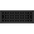 thumbnail image 4 of Imperial RG3467 Templar Decorative Floor Register, 4x12 Inch, Black Iron, 5 Count, 4 of 7