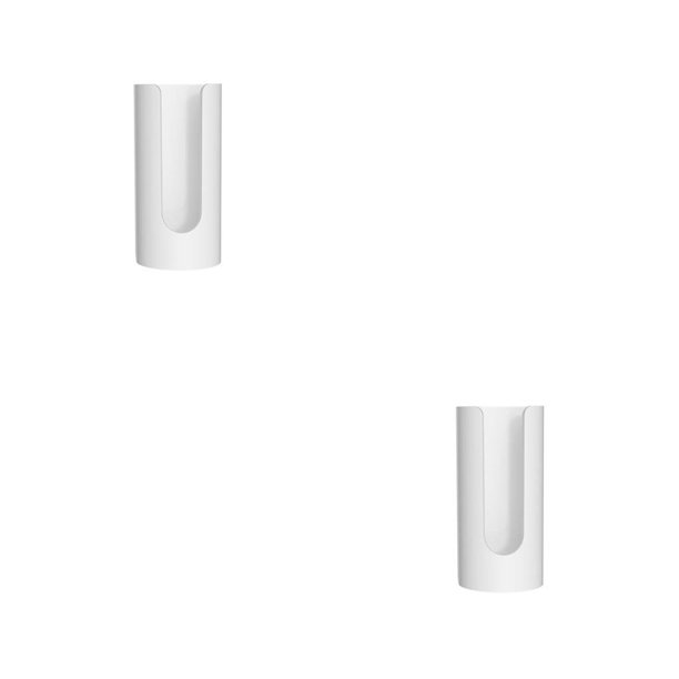 Soporte de cepillo eléctrico Kearding autoadhesivo Blanco 2Conjunto