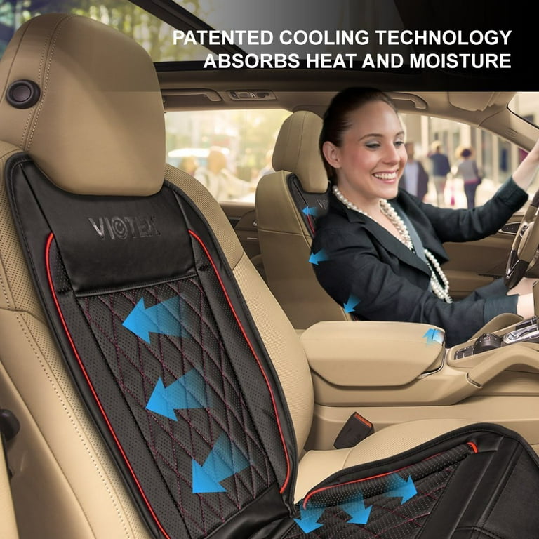 Viotek V2 Cooled Luxury Car Seat Cover Tru Comfort Climate