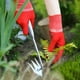 thumbnail image 4 of Ganfancp Quitahierbas Acero Inoxidable Herramienta de Arranque Azada de Jardinería Rastrillo Herramientas Agrícolas Azada Pequeña Aflojatodo Ofertas y Liquidaciones 1 Rastrillo, 4 of 4
