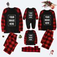 thumbnail image 5 of Penkiiy Family Christmas Pajamas Matching Sets 2024 Cute Couples Pjs Long Sleeve Holiday Jammies Xmas Loungewear Sleevewear M Red, 5 of 7