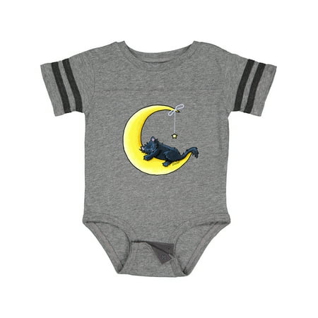 

Inktastic Black Cat Lunar Love Gift Baby Boy or Baby Girl Bodysuit