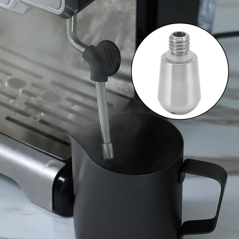 Stainless Steel Coffee Machine Accessories Coffee Machine Steam Pipe Nozzle  One Hole Steam Nozzle Silver Coffee Tools
