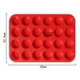 thumbnail image 4 of MEGICOT 24 Cups Silicone Molds for Making Muffin Cakes, Bread, Pudding, Tart, Non-stick Cupcake Pan Baking Accessory, 4 of 5