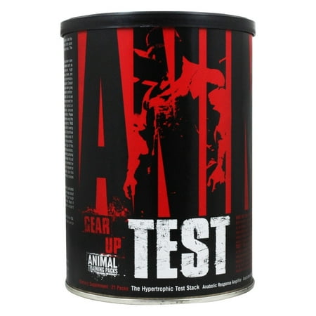 Universal Nutrition Universal Animal Test The Hypertrophic Test Pack, 21 ea