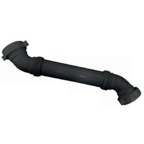 1-1/2" x 16" Black Plastic Double End Extension Tube for Kitchen Sink