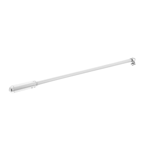 OUNONA Aluminum Alloy Curtain Pull Wand in White for Blinds with Comfortable Handle and Keychain Buckle
