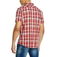 thumbnail image 2 of Alpinestars Variance Mens Short Sleeve Plaid Woven Shirt Red, 2 of 3