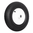 thumbnail image 6 of Hi-Run Ribbed 4.80/4.00-8 4PR Wheelbarrow Tire and 5/8" Bore Wheel Assembly, 6 of 7