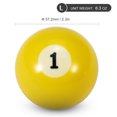 thumbnail image 2 of Billiard Balls,Ball Durable Synthetic Set Size American Pool Ball 57.2mm Ball Pool Size American Ball Set 16 Ball Synthetic Resin Pool Buzhi Hxber Laoshe Siuke L, 2 of 7
