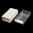 thumbnail image 3 of Caja Organizadora de Almacenamiento de Acrílico Sunnimix para Dormitorio Baño Accesorios Pequeños Gris 140x90x40mm, 3 of 8