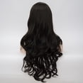 thumbnail image 5 of DOPI Dark Brown Brazilian Hair African American Curly Wavy Women Wig Hair, 5 of 5