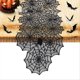 thumbnail image 3 of Halloween tablecloth Spider web towel table runner lampshade set B, 3 of 5