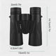 thumbnail image 3 of Binoculares 12 × 42 de alta potencia de alta definición con poca luz de visión nocturna al aire libre gafas de visión para adultos Wmkox8yii jkg5723, 3 of 9