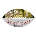 thumbnail image 1 of Cadeaux de Football Personnalisés Gravés Photo Football pour Papa, 1 of 8