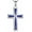 Lapis Lazuli Cross, variant on YAFEINI Religious Cross Pendant Necklace Sterling Silver Cross Pendant Jewelry Gifts for Men