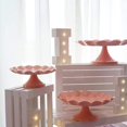 thumbnail image 5 of Vintage Cake Stand - Pink, Cake Decoration, Cake Stand, 5 of 5