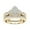 Gold, variant on YUEHAO accessories Rings Exquisite Heart Out Ring Women Engagement Wedding Jewelry Accessories Gift 6-10 Gold