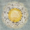 thumbnail image 2 of Art.com Mandala Delight IV Yellow Grey Art Print by Danhui Nai, 30" x 30", 2 of 4
