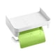 thumbnail image 1 of Yuarrent Soporte de rollo Cajas de montaje en pared Servilletero Accesorios para teléfono Soportes de estante sin perforaciones Accesorio de Juegos de accesorios de baño Verde ostra Verde ostra, 1 of 6