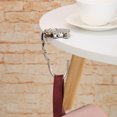 thumbnail image 3 of Peggybuy Elephant Shape Foldable Bag Hook Handbag Holder Hanger Table Hooks (S2G01), 3 of 6