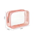 thumbnail image 3 of SPOORYOO Multifunctional Transparent Cosmetic Bag,Colorful Portable Storage Bag For Traveling Accessible,Quick And Easy To Use,For Easy Storage And Travel., 3 of 8