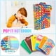 thumbnail image 4 of Cuaderno Pop Fidget It, Push Bubble A5 Fidget Toys Cuadernos en espiral, Lindos cuadernos de composición, Cuadernos con líneas universitarias, Portátil para la oficina escolar, 4 of 5