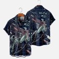 thumbnail image 3 of Camisas hawaianas de verano con estampado tropical de selva tropical, camisetas vintage para hombre, camisetas casuales de manga corta con estampado 3D, ropa de playa para hombre, ropa de moda, 3 of 5