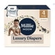 thumbnail image 1 of Pañales Millie Moon Luxury tallas 1-6 para 10-15 kg 72 unidades, 1 of 1