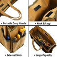 thumbnail image 4 of Bolsa para herramientas Kaaltisy Heavy Duty, de lona encerada, 473 ml, color caqui, 4 of 7