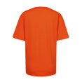 thumbnail image 6 of Sakmal Womens Tops Trendy Orange Short Sleeve Butterfly Crew Neck Graphic T-Shirts Womens T Shirts, 6 of 6