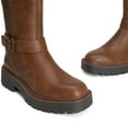 thumbnail image 6 of DREAM PAIRS Women's Ankle Boots, Chunky Low Heel Short Boots with Buckle Strap and Side Zipper, 6 of 8