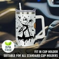 thumbnail image 4 of 40oz Halloween Nightmare Before Tumbler with Handle Lid and Straw, Christmas Jack Skeleton Cup, Halloween Tumblers Gifts for Women Girls Men Adults, 4 of 6