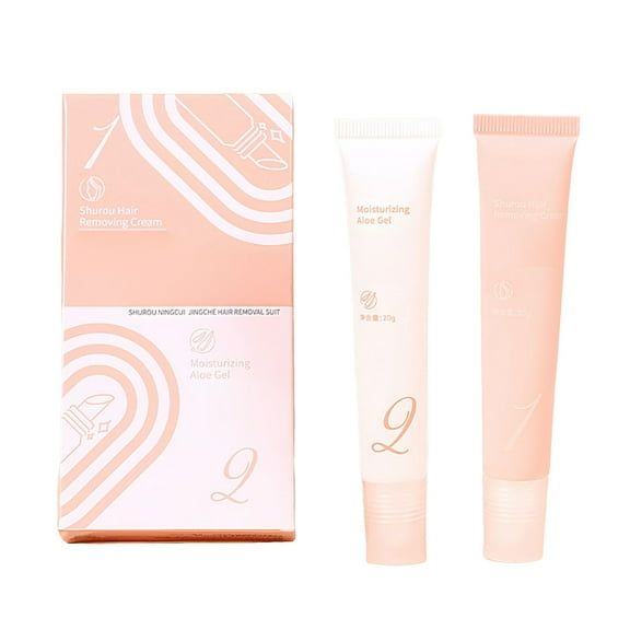DXOUPM Hair Removal Kit, Hair Removal Cream, Facial Hair Removal, for Face Shaving,Face Hair Removal for Women