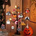 thumbnail image 3 of Ghostly Festival Pull Flag Decors Props Lightweight DIY Halloween Hanging Decorations Ghostly Crafts Decorations, 3 of 4