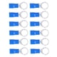 thumbnail image 2 of Terminales de crimpado de anillo de cable, 50 piezas Terminales de anillo aislados Terminales de crimpado de anillo Conectores de crimpado de cable eléctrico Aspecto llamativo, 2 of 9